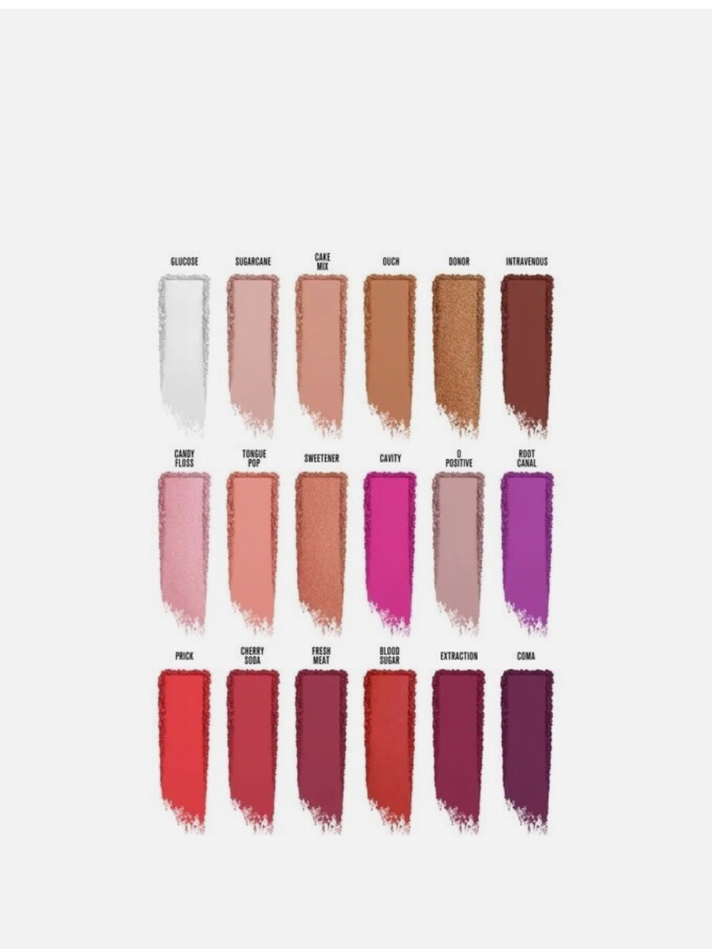 Sold out Jeffree Star Red and White Graphic Makeup Palette Case - Picture 6 of 6